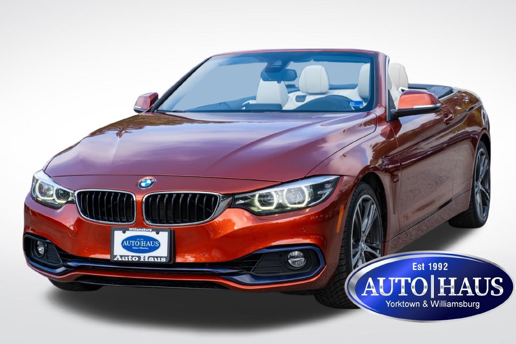 Used 2019 BMW 430i xDrive Convertible w/ Convenience Package AWD/4WD image 1