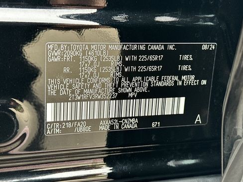 Used 2024 Toyota RAV4 XLE w/ Convenience Package FWD image 35