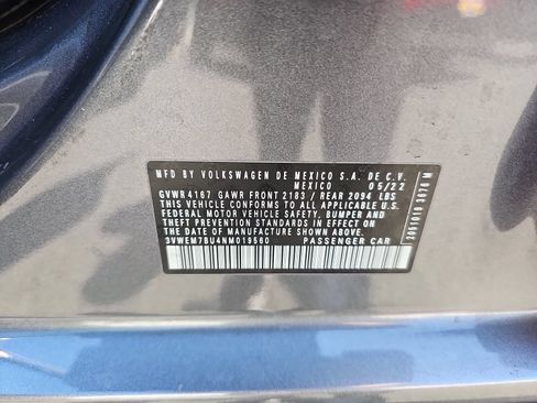 Used 2022 Volkswagen Jetta SE FWD image 9