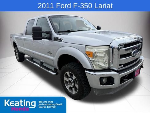 Used 2011 Ford F350 Lariat w/ Lariat Interior Pkg image 1