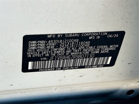 Used 2024 Subaru WRX Premium image 29