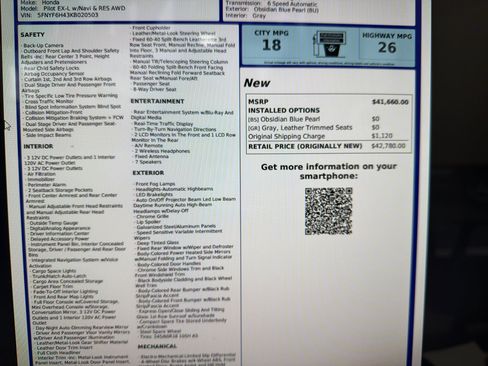 Used 2019 Honda Pilot EX-L image 28