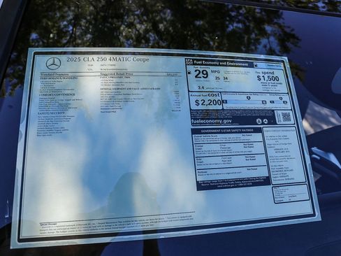 New 2025 Mercedes-Benz CLA 250 CLA 250 image 31