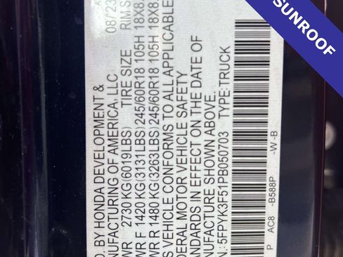 Used 2023 Honda Ridgeline RTL image 20