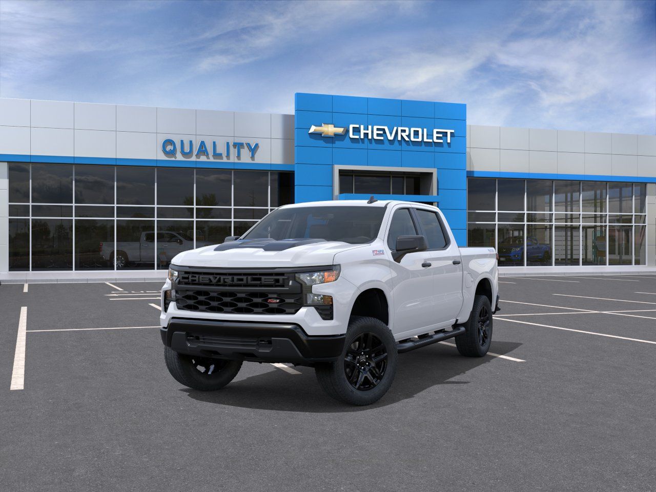 Used 2026 Chevrolet Silverado 1500 Custom Trail Boss w/ Turbomax Blackout Package AWD/4WD image 32