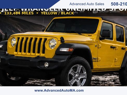 Used 2021 Jeep Wrangler Unlimited Sport AWD/4WD image 1