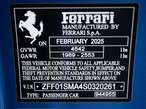 Certified 2025 Ferrari 296 GTS image 47