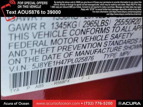 Certified 2023 Acura MDX SH-AWD w/ Technology Package image 33