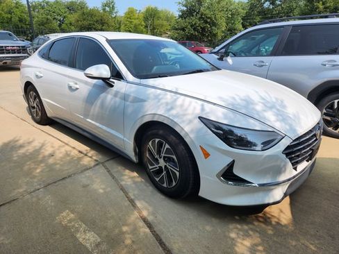 Used 2023 Hyundai Sonata Blue w/ Cargo Package FWD image 1