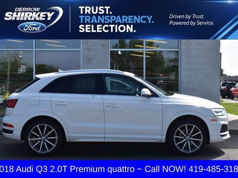Used 2018 Audi Q3 2.0T Premium Plus w/ Premium Plus Package AWD/4WD image 3