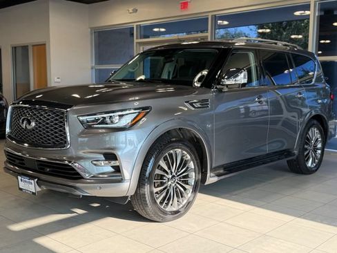 Used 2019 INFINITI QX80 Luxe w/ 22" Wheel Package AWD/4WD image 4