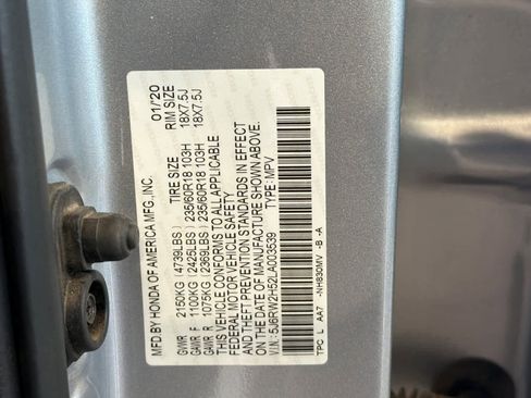 Certified 2020 Honda CR-V EX image 29