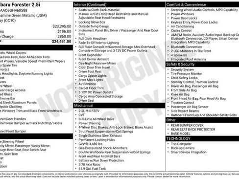 Used 2016 Subaru Forester 2.5i image 49