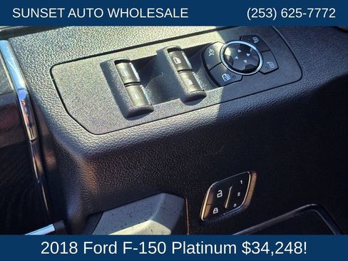 Used 2018 Ford F150 Platinum w/ Max Trailer Tow Package AWD/4WD image 23