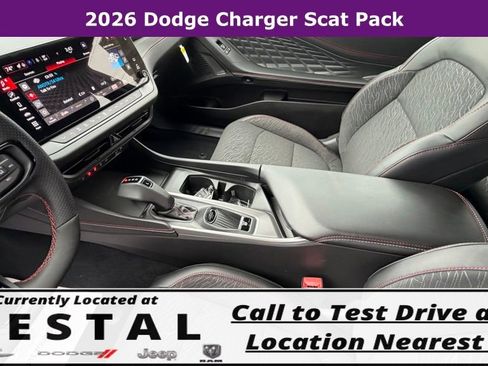New 2026 Dodge Charger Scat Pack w/ Blacktop Package image 23