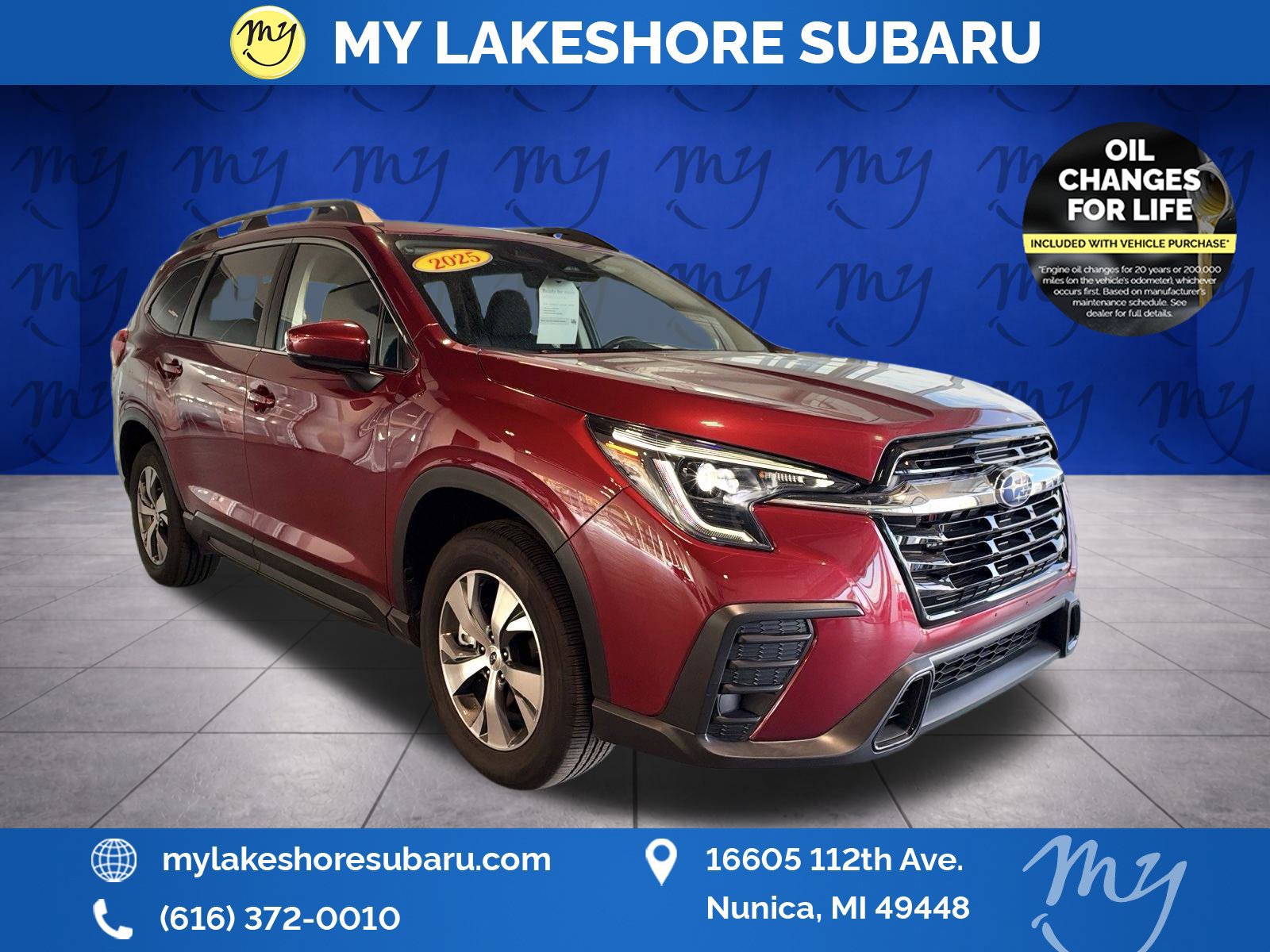 Certified 2025 Subaru Ascent Premium AWD/4WD 360° Tour