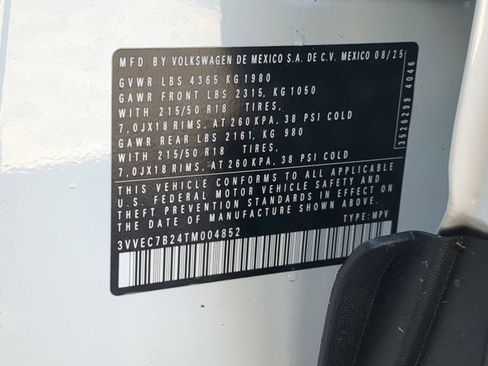 New 2026 Volkswagen Taos SE image 33