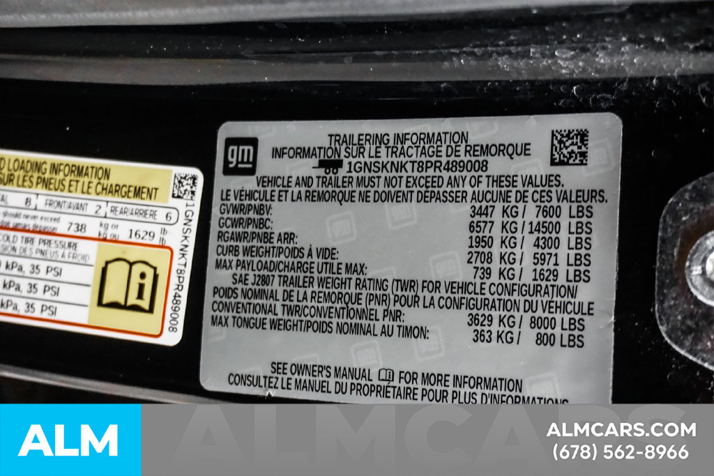 Used 2023 Chevrolet Tahoe LT AWD/4WD image 61