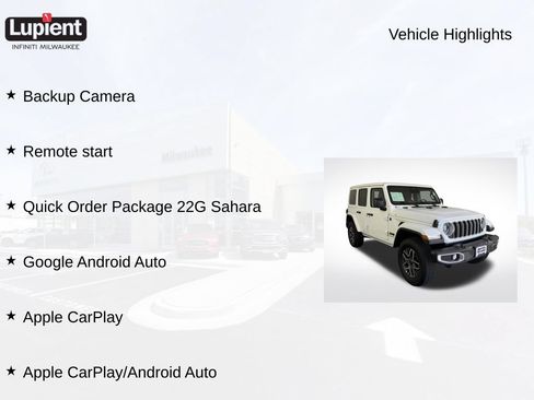 Used 2025 Jeep Wrangler Unlimited Sahara AWD/4WD image 2