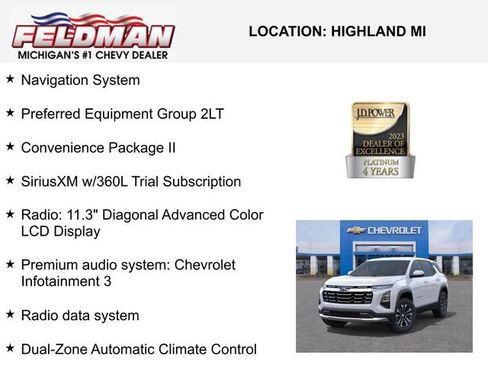 New 2026 Chevrolet Equinox LT w/ Convenience Package II image 3