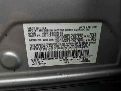 Used 2015 Mitsubishi Outlander Sport ES FWD image 31