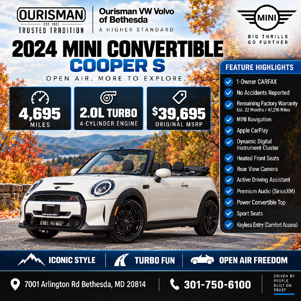 Used 2024 MINI Cooper S FWD image 2