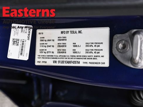 Used 2019 Tesla Model 3 Standard Range image 30