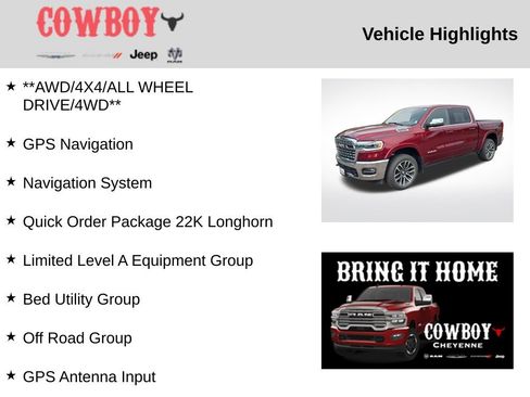 Used 2025 RAM 1500 Limited AWD/4WD image 5