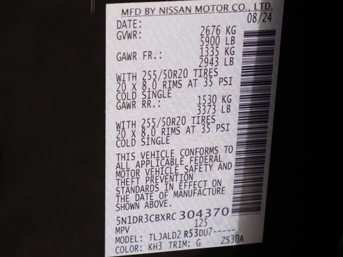 Used 2024 Nissan Pathfinder SL w/ SL Premium Package FWD image 53