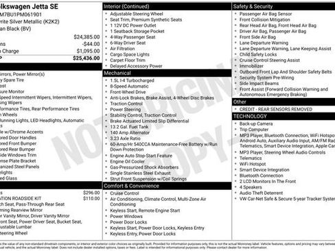 Certified 2023 Volkswagen Jetta SE FWD image 32