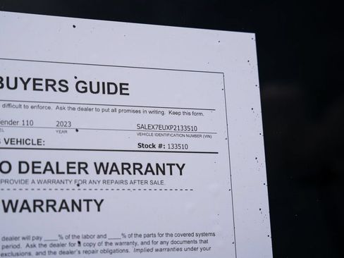 Used 2023 Land Rover Defender 110 X AWD/4WD image 56