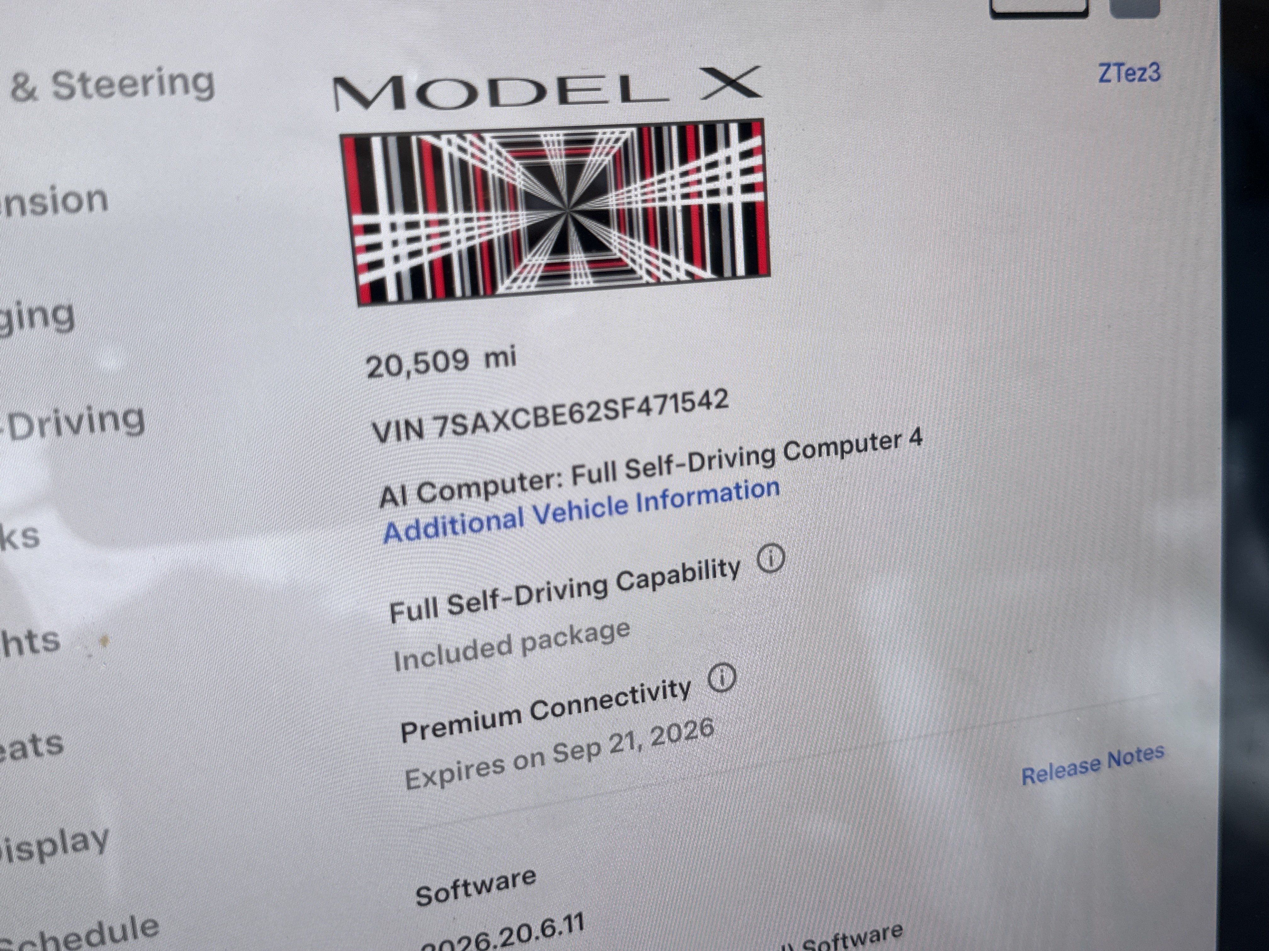 Used 2025 Tesla Model X Plaid AWD/4WD image 7