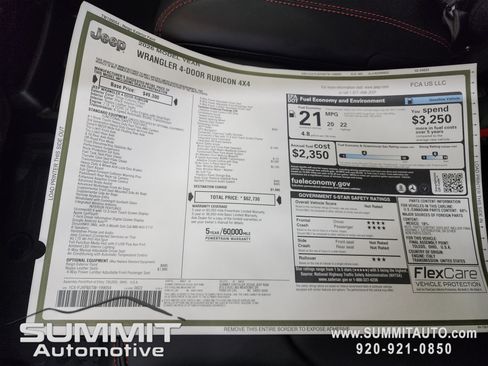 New 2026 Jeep Wrangler Unlimited Rubicon w/ Safety Group image 36