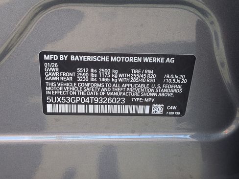New 2026 BMW X3 xDrive30i w/ Convenience Package AWD/4WD image 34