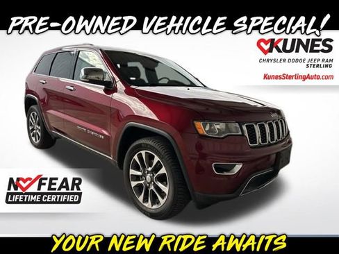 Used 2018 Jeep Grand Cherokee Limited w/ Trailer Tow Group IV image 1