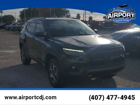 Used 2022 Jeep Compass Trailhawk w/ Trailhawk Elite Group image 1