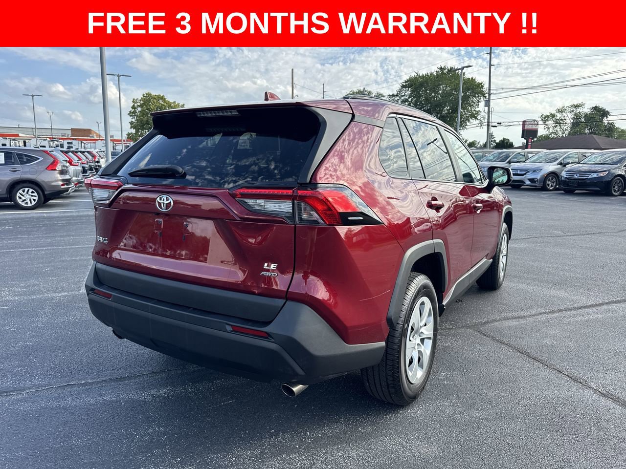 Used 2020 Toyota RAV4 LE w/ All Weather Liner Package AWD/4WD image 29