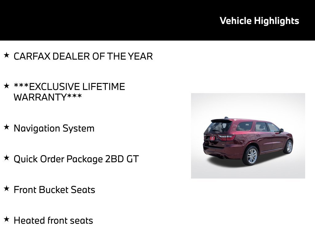 Used 2025 Dodge Durango GT AWD/4WD image 5