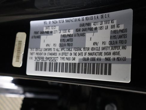 Used 2021 MAZDA MAZDA3 s image 43