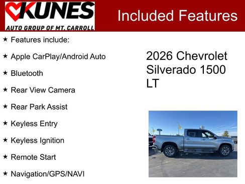 New 2026 Chevrolet Silverado 1500 LT w/ Z71 Off-Road Package image 3