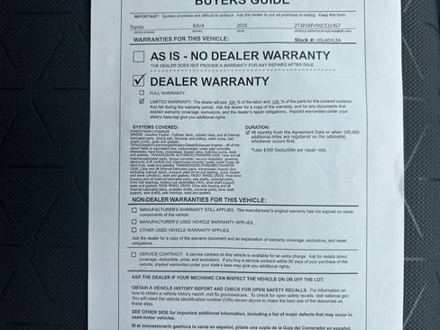 Used 2025 Toyota RAV4 XLE w/ Convenience Package AWD/4WD image 37