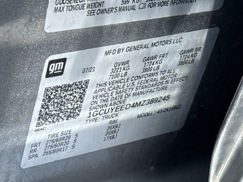 Used 2021 Chevrolet Silverado 1500 RST AWD/4WD image 33