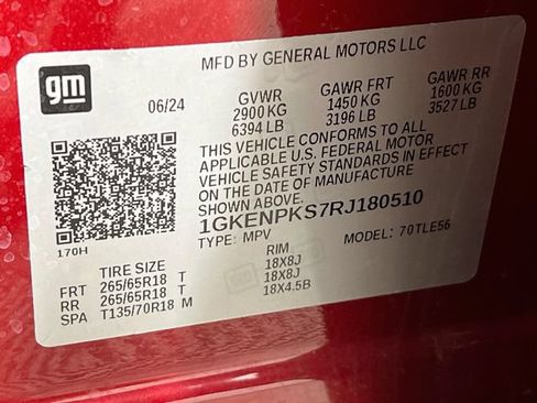 Used 2024 GMC Acadia AT4 w/ Luxury Package AWD/4WD image 11