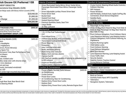 Used 2025 Buick Encore GX Preferred w/ Comfort Package image 6
