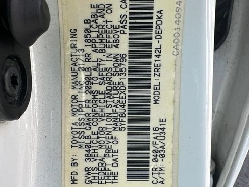 Used 2013 Toyota Corolla L FWD image 11