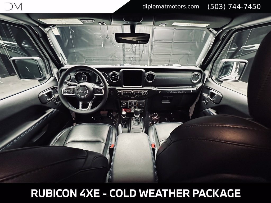 Used 2023 Jeep Wrangler Unlimited Rubicon 4xe w/ Cold Weather Group AWD/4WD image 22