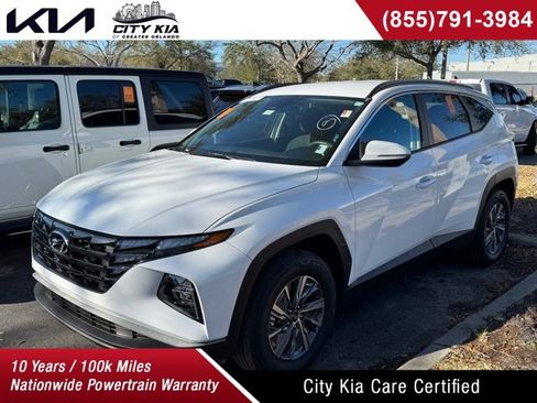 Used 2022 Hyundai Tucson Blue w/ Cargo Package image 1