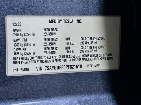 Used 2023 Tesla Model Y Long Range AWD/4WD image 12