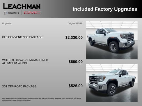 Used 2022 GMC Sierra 2500 SLE w/ SLE Convenience Package AWD/4WD image 11