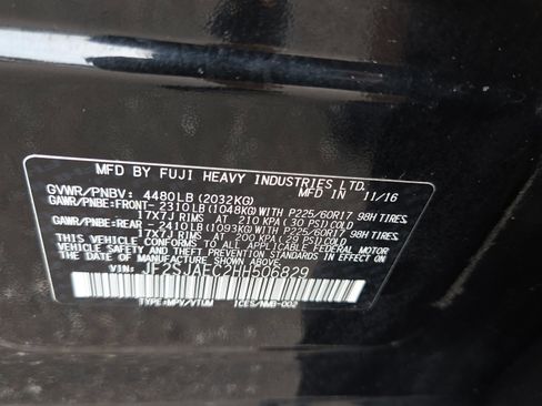 Used 2017 Subaru Forester 2.5i Premium w/ Popular Package #2A AWD/4WD image 17